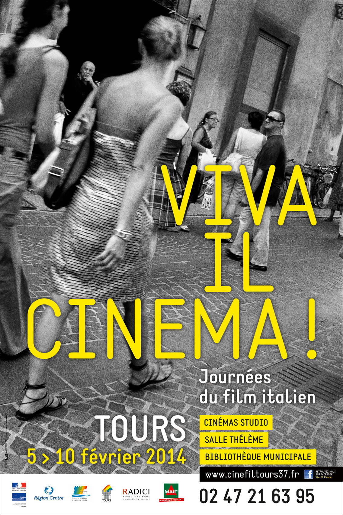 Affiche Viva Il Cinema